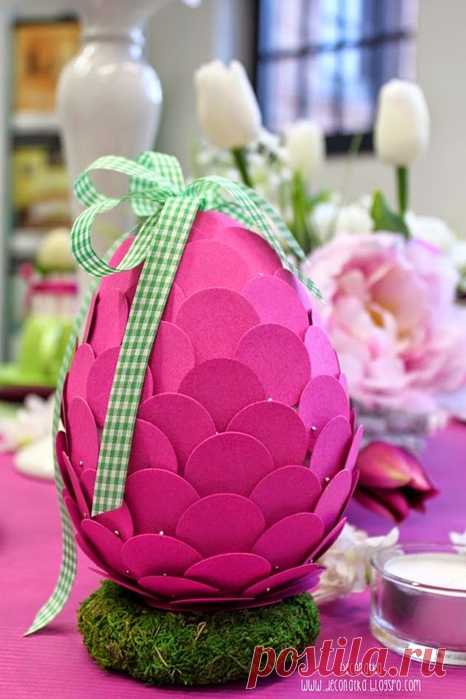 Декор пасхальных яиц. Идеи для творчества