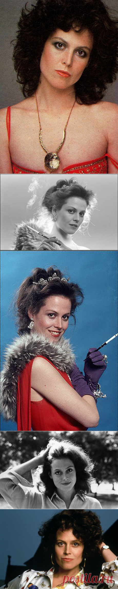 Сигурни Уивер образца начала 80-х