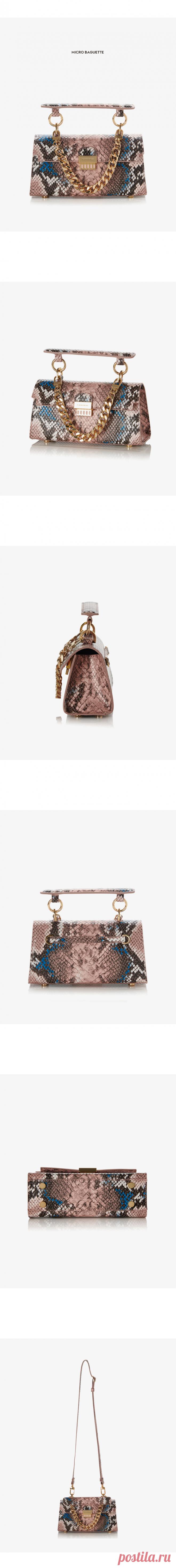 Маленькая сумка-багет | Концепция W