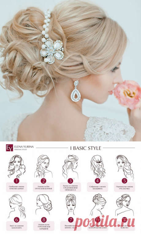 10 основных тенденций свадебных причесок на FurnishHome.ru