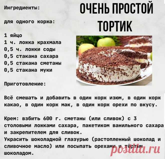Пин на доске тортики, печенье и др.