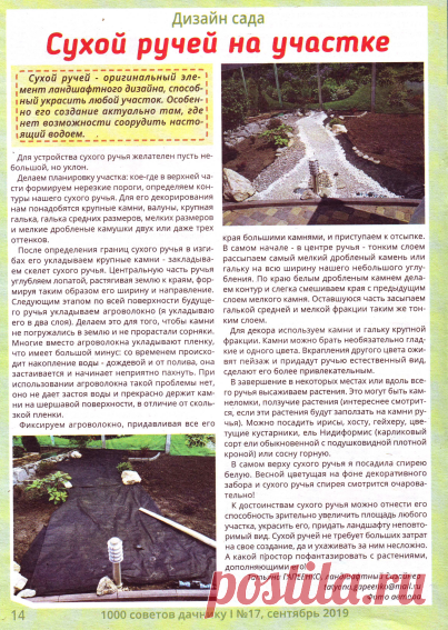 1000 советов дачнику №17 2019.