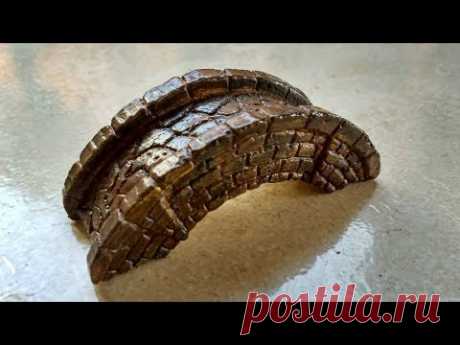 Como fazer Ponte para Mini Jardim - How to make the Bridge for miniature gardens