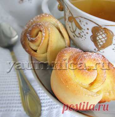 Творожное печенье Розочки