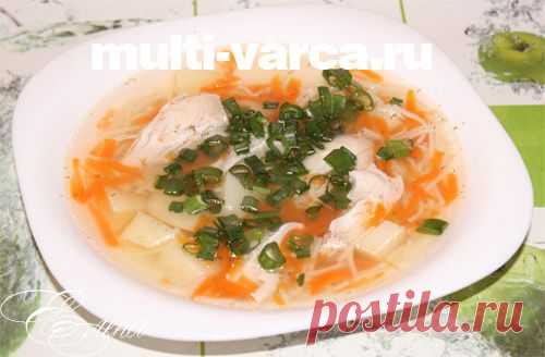 Куриный суп в мультиварке панасоник