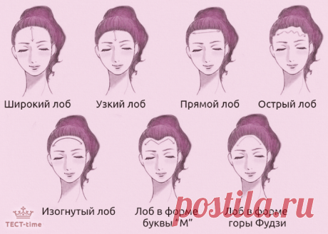 Тест: что форма лба может рассказать о вашем характере