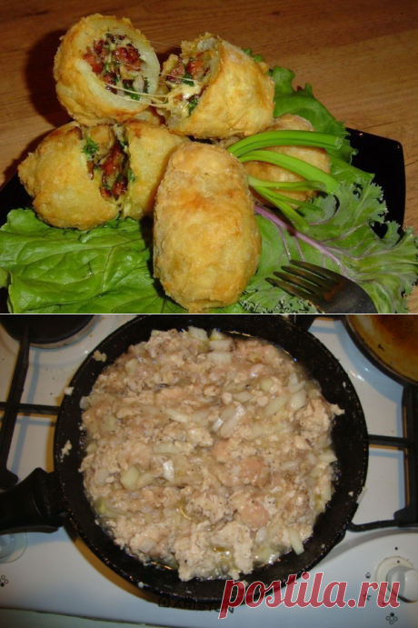 Фаршированный картофель от Любаши