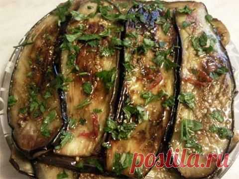 Баклажаны в остром медовом соусе | Домашняя кулинария