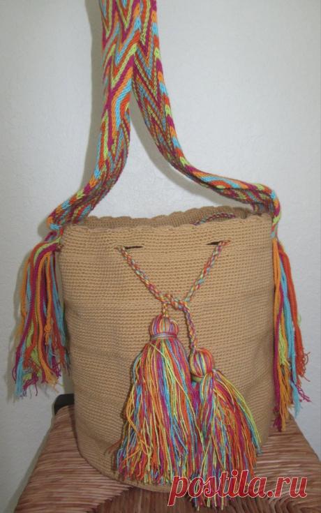 New Wayuu Mochila Bag Original Handmade from Colombia Hobo Shoulder Crossbody | eBay