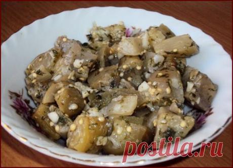 БАКЛАЖАНЫ С ГРИБАМИ