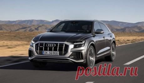 Audi SQ8 2019 - новый кроссовер - цена, фото, технические характеристики, авто новинки 2018-2019 года