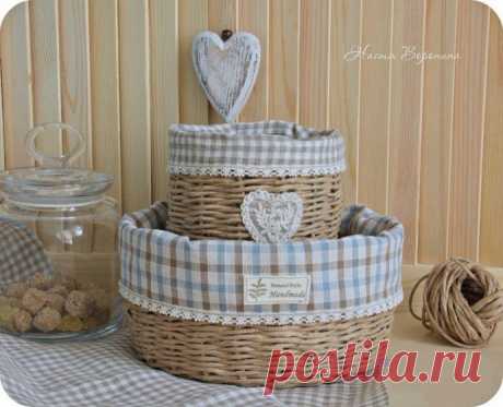 Плетем корзинку "Прованс"
