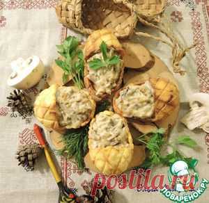 Жюльен в лапоточках - кулинарный рецепт