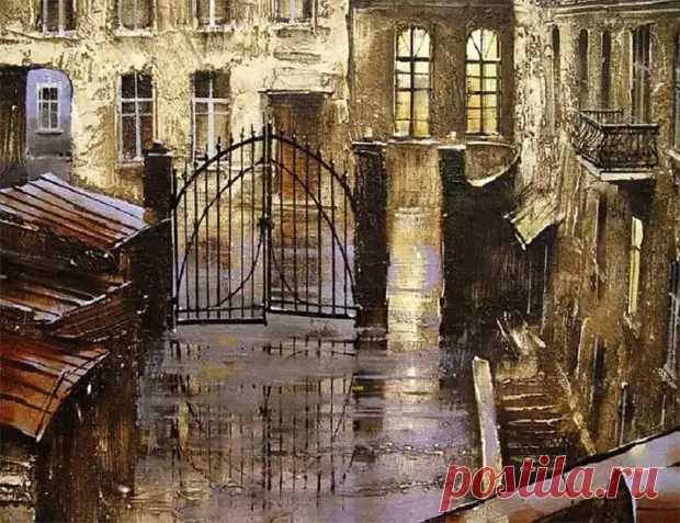 Художник Вячеслав Курсеев. Дух старого города - Искусство - медиаплатформа МирТесен