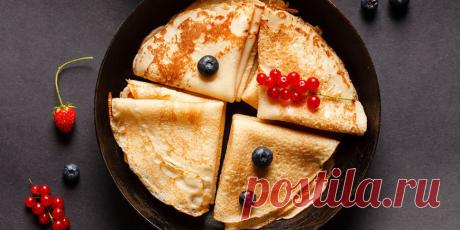 Постные блины : Выпечка : Кулинария : Subscribe.Ru