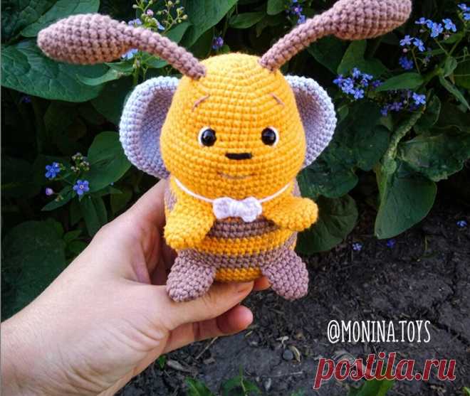 🐝Пчела крючком. Три схемы вязания 👍 | Уголок Рукоделия. Вязание крючком | Дзен