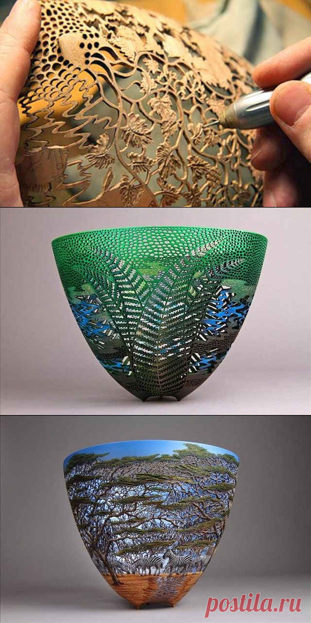 Оригинальные вазы из валежника — Сделай сам, идеи для творчества - DIY Ideas