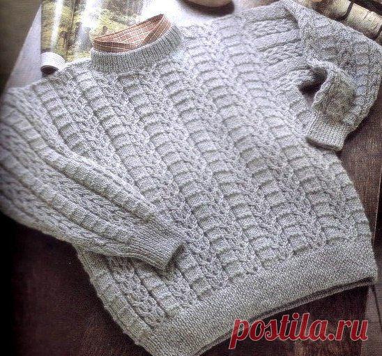 Cхема вязания мужского пуловера. Мужской пуловер связать | Все о рукоделии: схемы, мастер классы, идеи на сайте labhousehold.com