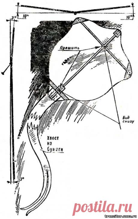 Маленький воздушный змей - Для умелых рук