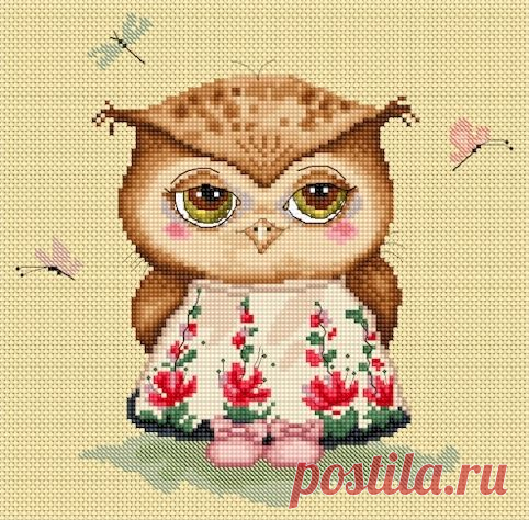 Owlet In Love by Inga Paltser
