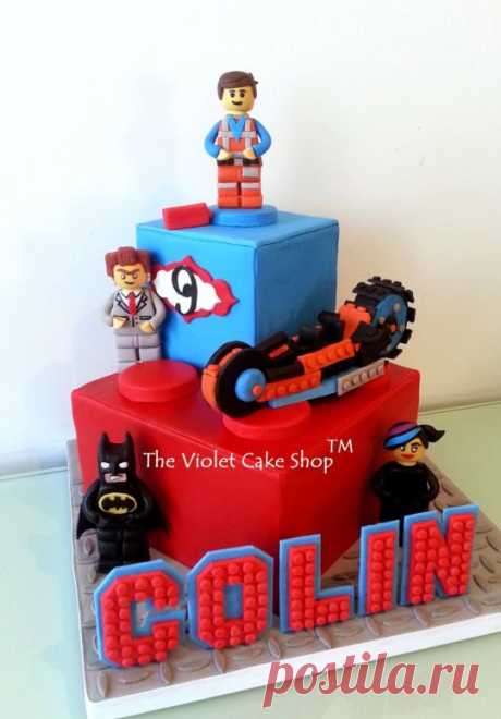 My Son's LEGO MOVIE Cake - Cake by Violet - The Violet Cake Shop - CakesDecor