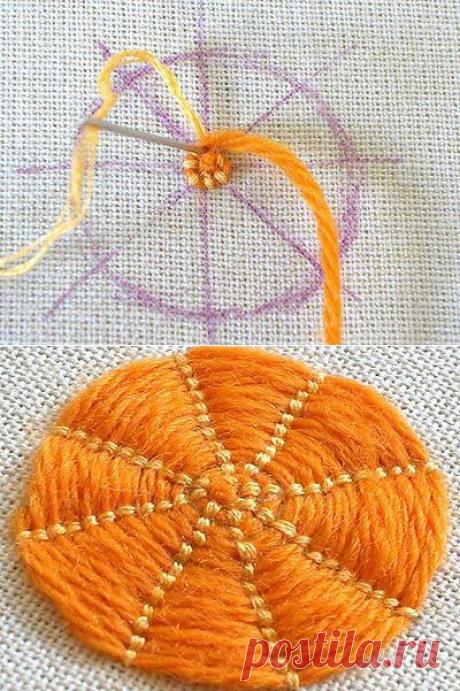 Sarah Whittle - Contemporary Embroidery Artist: Couched Circles