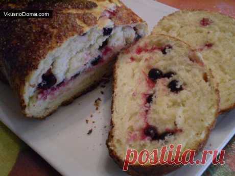 Дрожжевой рулет со смородиной / Домашние рецепты. Готовим дома вкусно!