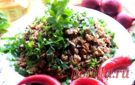Почки с гречкой | Кулинарные рецепты от «Едим дома!»