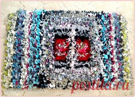 Коврик из футболок | Страна Мастеров