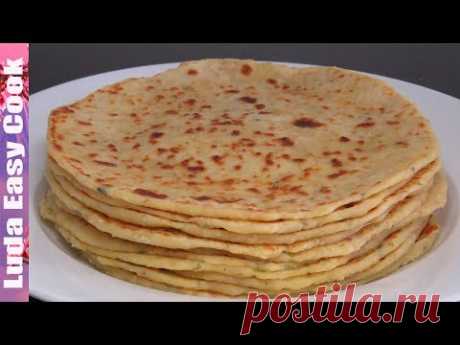 АРОМАТНЫЕ КАРТОФЕЛЬНЫЕ ЛЕПЕШКИ на СКОВОРОДЕ Очень Вкусный и Простой рецепт | Potato Tortillas Recipe