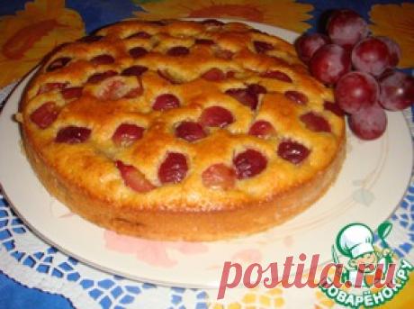 Итальянский пирог с виноградом - кулинарный рецепт