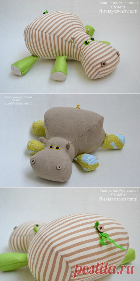 Бегемот - Ярмарка Мастеров - ручная работа, handmade