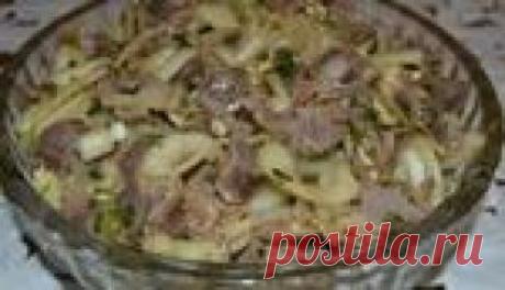Маринованные куриные желудочки в соевом соусе