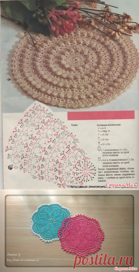 Стильные штучки для домашнего уюта - Вязание - Страна Мам
