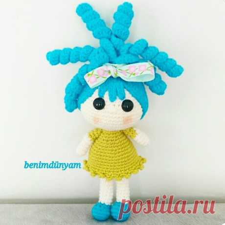 Hayırlı  cumalar 💕💕💕
Kızım maviyle tanışın 💙

#amigurumi #amigurumis #amigurumilove #amigurumidoll #sevgiyleörüyorum #gurumigram #instacrochet #crochet #oyuncak #örgüoyuncak #kızbebek  #visco #organic #organikoyuncak #