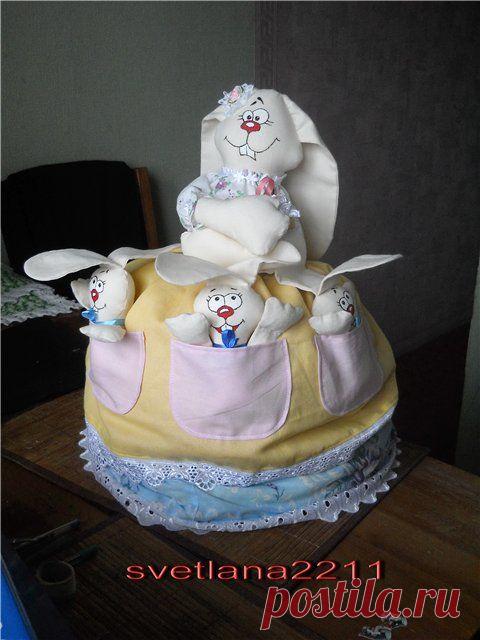 Зайчиха-грелка(с выкройкой).