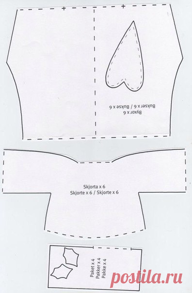 Новогодняя гирлянда в стиле тильда