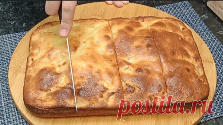 Вкусные Идеи | Скорее сохраняйте рецепт! Очень вкусный и нежный пирог!