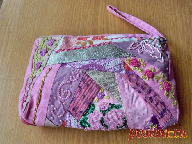 Стильный подарок девочке - красивая косметичка своими руками | Дедушкин дом | Яндекс Дзен