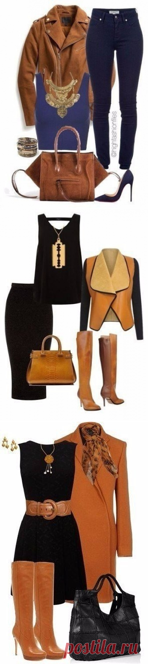 Семь универсальных сетов для демисезона зима-весна и осень-зима. — Модно / Nemodno