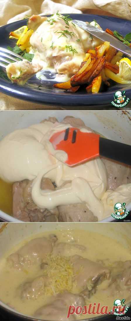 нежная курица в сырном соусе "Птичье молочко"- минимум продуктов и готовить проще простого!