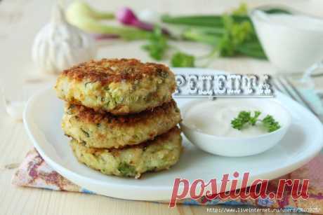 Котлеты из кабачков с сыром и чесноком