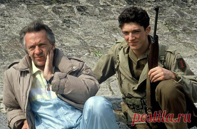 Жан-Пьер Кассель с сыном Венсаном