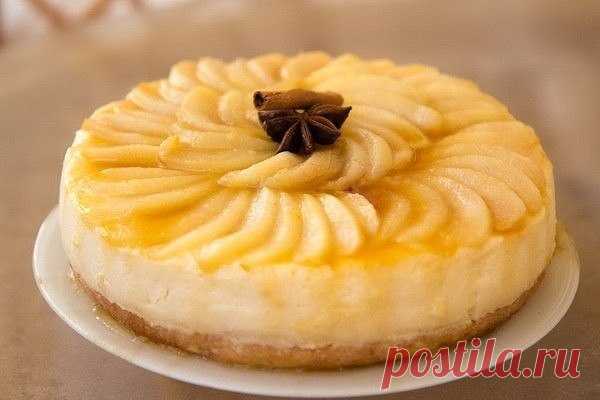 Необыкновенно вкусный и легкий грушево-карамельный торт.