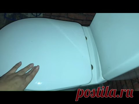 МОЩНЫЙ СПОСОБ ! Как очистить УНИТАЗ от ИЗВЕСТКОВОГО НАЛЕТА!!!