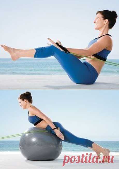 Пилатес для пресса