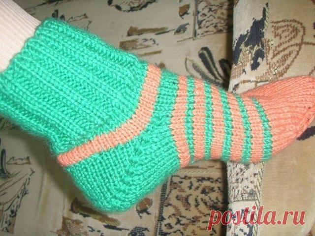 Советы как вязать носки
