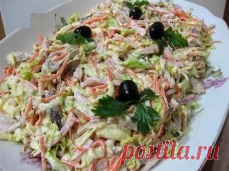 ✓ Рецепты самого вкусного теста. Сохраните себе обязательно!: Салат Анастасия