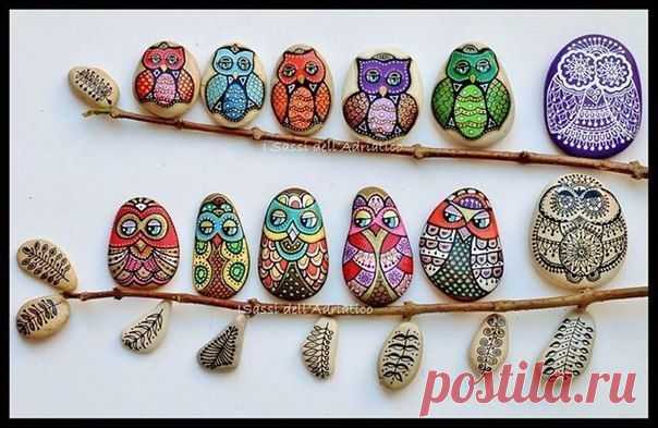 Камушки.Проба пера. / Декор / Декор. Работы пользователей