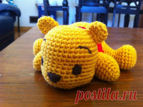 Винни Пух амигуруми. Мишка амигуруми. Схема вязания. | Амигуруми — схемы, амигуруми крючком, вязание и игрушки амигуруми. Амигуруми всех стран!
